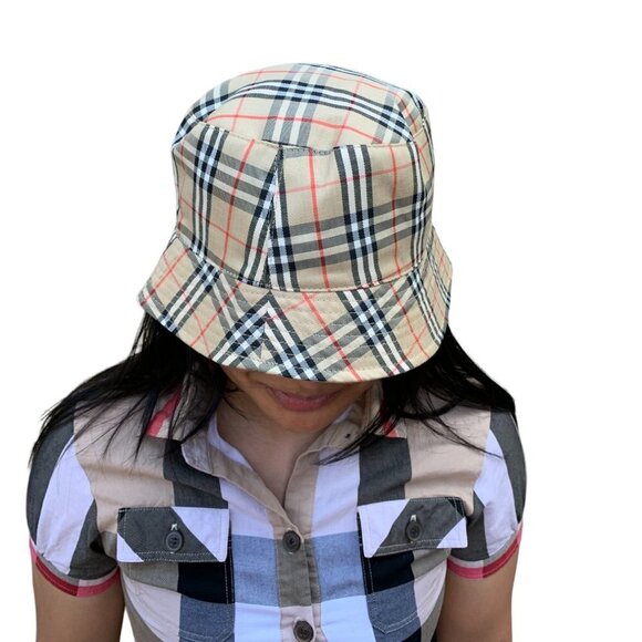 Vintage Burberrys Novacheck Bucket Hat - Picture 1 of 3